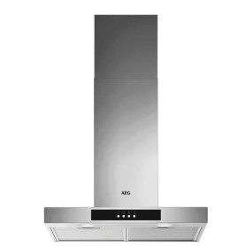 AEG DBB3651M Cappa a Parete, 60 cm, Classe Energetica C, Acciaio Inox