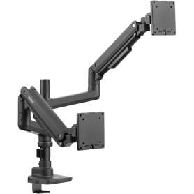SpeaKa Professional Monitorhalterung SP-MM-980 2 Display(s) 43,2 cm (17) - 124,5 cm (49) Schwarz Höhenverstellbar, Neigbar, Sch (SP-12355452)