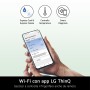 LG GBBW726AMB Frigorifero combinato Fit & Max 70cm, Classe A, 465L, AI Fresh, Wi-Fi, Metal Fresh, Door Cooling, Metal Sorbet
