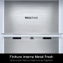 LG GBBW726AMB Frigorifero combinato Fit & Max 70cm, Classe A, 465L, AI Fresh, Wi-Fi, Metal Fresh, Door Cooling, Metal Sorbet