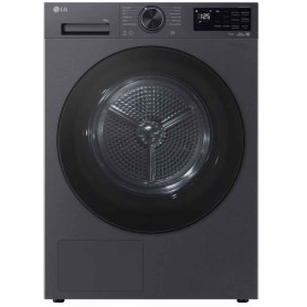 Asciugatrice LG RT80X7B con tecnologia a pompa di calore dual inverter, nera, 8 kg