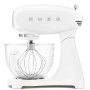 Smeg SMF15WHEU Robot da cucina , 1000 W, ciotola in vetro, bianco