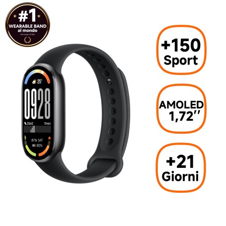Xiaomi Smart Band 10   Midnight Black (BHR07PYGL)