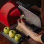 Berkel Home Line 200 Plus MATTE affettatrice Elettrico 190 W Rosso, Argento Alluminio (BKHLCGB001000000MR)