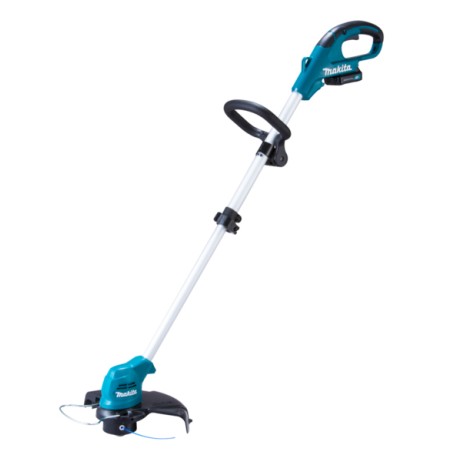 Makita UR100DWAE decespugliatore e tagliabordi 26 cm Batteria Nero, Blu, Metallico