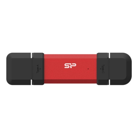 Silicon Power DS72 unità flash USB 1 TB USB Type-A / USB Type-C 3.2 Gen 2 (3.1 Gen 2) Rosso (SP001TBUC3S72VPR)