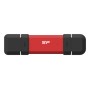 Silicon Power DS72 unità flash USB 1 TB USB Type-A / USB Type-C 3.2 Gen 2 (3.1 Gen 2) Rosso (SP001TBUC3S72VPR)