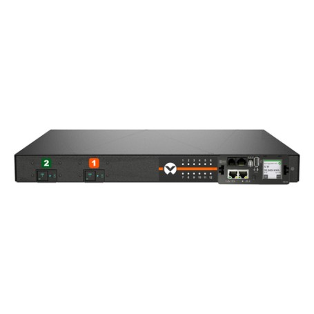 Vertiv Geist VP5G31A0 unità di distribuzione dell'energia (PDU) 12 presa(e) AC 1U Nero