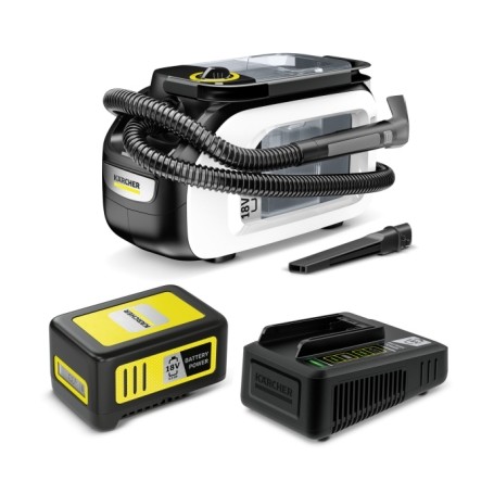 Kärcher SE 3-18 Compact idropulitrice Compatta Batteria 184 W Nero, Bianco (1.801-508.0)