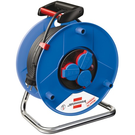 Brennenstuhl 50m H05RR-F 3G1,5 prolunghe e multiple 3 presa(e) AC Multicolore (1208230)
