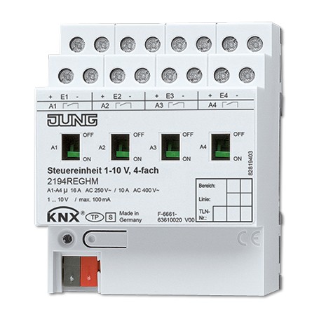 JUNG 2194 REGHM Esterno Dimmer Bianco (2194REGHM)