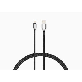 Cygnett Lightning - USB-A 3 m Acciaio inossidabile, Bianco (CY2671PCCAL)