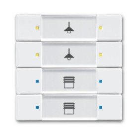Busch-Jaeger 6127/02-84 Bianco (2CKA006117A0212)