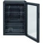 Frigorifero Bomann KSG 7290 con porta in vetro, larghezza 54 cm, 115 litri, colore nero (772900)