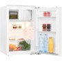 Frigorifero Exquisit EKS131-4-FE-090E, altezza 87,8 cm, 119 L, illuminazione a LED, bianco.