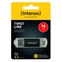 Intenso Twist Line unità flash USB 16 GB USB Type-A / USB Type-C 3.2 Gen 1 (3.1 Gen 1) Antracite (3539470)