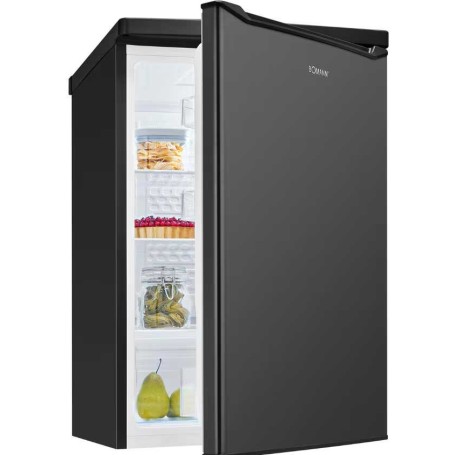 Frigorifero Bomann VS 7258, larghezza 55 cm,126 L, illuminazione interna a LED, acciaio inox scuro (772581)