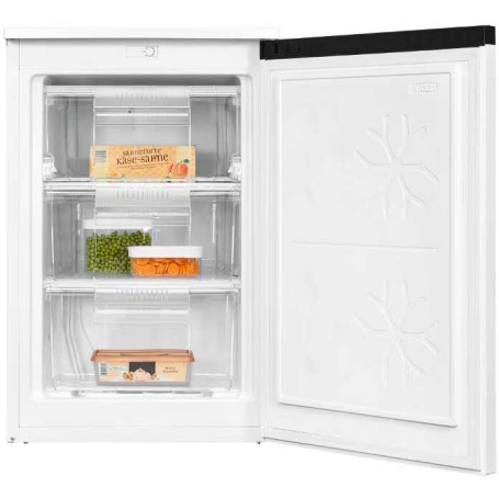 Congelatore Exquisit GS81-051C, larghezza 55 cm, 85 L, colore bianco.
