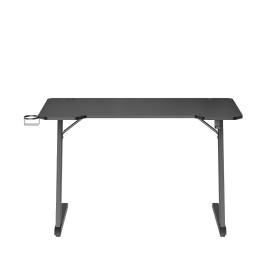 NOUA SCRIVANIA GAMING, TELAIO Z CON PORTABICCHIERI E GANCIO PER CUFFIE 1200X600X750 MM (GD-NZ120K75)