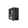 be quiet! Pure Base 600 Window Midi Tower Nero, Arancione (BGW20)