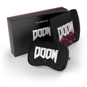 noblechairs DOOM Edition Set di cuscini Nero 2 pz (NBL-SP-PST-015)