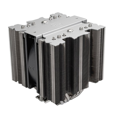 Silverstone XED120S Processore Dissipatore di calore/Radiatore 12 cm Argento 1 pz (SST-XED120S)