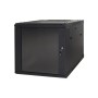 Link Accessori LK1906UNF rack 6U Da parete Nero (LK1906UNF)