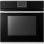 Küppersbusch BP 6550.0 S1, forno pirolitico, nero, con kit di design in acciaio inox, autopulizia pirolitica
