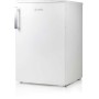 Congelatore a libera installazione DOMO DO1071DV, larghezza 54,5 cm, 87 L, maniglia in acciaio inox, bianco.