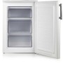 Congelatore a libera installazione DOMO DO1071DV, larghezza 54,5 cm, 87 L, maniglia in acciaio inox, bianco.