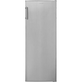 Frigorifero Exquisit KS320-VH-040E, larghezza 55 cm, 242 litri, illuminazione a LED, acciaio inox.