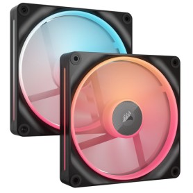 iCUE LINK LX140-R RGB PWM Reverse (schwarz, 2er Pack, 140 mm) (CO-9051052-WW)
