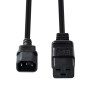 Lindy 30491 cavo di alimentazione Nero 2 m IEC C14 IEC C19 (LINDY30491)