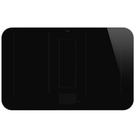 Smeg HHSL7845MB Piano cottura a induzione con cappa aspirante, larghezza 112,5 cm