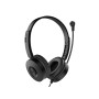 Equip 245301 cuffia e auricolare Cablato A Padiglione Musica e Chiamate Nero