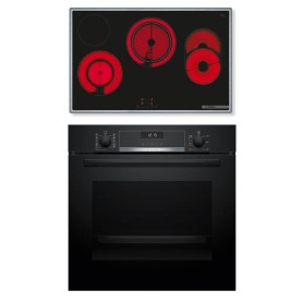 Bosch HBG537BB4 + PKH845BB1D set di elettrodomestici da cucina Ceramica Forno elettrico (HBD632LS82)