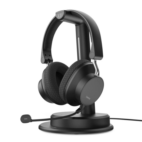 Hama BT-900 Auricolare Con cavo e senza cavo A Padiglione Ufficio USB tipo-C Bluetooth Base di ricarica Nero (00139940)