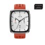 Amazfit Active 2 Square secondo cinturino rosso in silicone Vetro zaffiro con display AMOLED Pagamento contactless 5 sistemi sat (W2434GL2N)