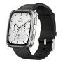 Amazfit Active 2 Square secondo cinturino rosso in silicone Vetro zaffiro con display AMOLED Pagamento contactless 5 sistemi sat (W2434GL2N)