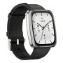 Amazfit Active 2 Square secondo cinturino rosso in silicone Vetro zaffiro con display AMOLED Pagamento contactless 5 sistemi sat (W2434GL2N)
