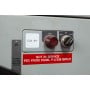 Brady 76624 etichetta per stampante Rosso Etichetta per stampante autoadesiva (076624)