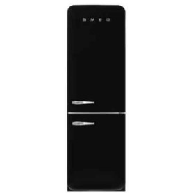 Smeg FAB32RBLM6 retrò anni '50, larghezza 60 cm, 331 L, No Frost, cerniera porta a destra, nero opaco.