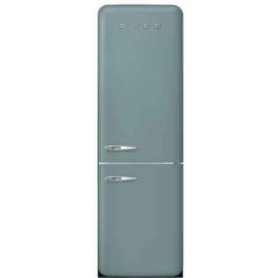 Smeg FAB32REGM6 stile retrò anni '50, larghezza 60 cm, 331 L, No Frost, porta con cerniera a destra, verde smeraldo opaco.