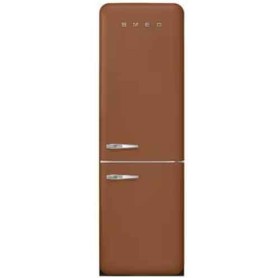 Smeg FAB32RACM6 retrò anni '50, larghezza 60 cm, 331 L, No Frost, porta con cerniera a destra, colore ambra opaca.