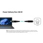 i-tec Thunderbolt 4/USB4 Class Pro Cable 240W with LCD (40 Gbps, 150 cm) (TB4150CMPRO)