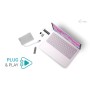 i-tec USB-C/USB-A Dongle SD, TF and 2x USB (1x USB-A, 1x USB-C) (CAUSBSD)