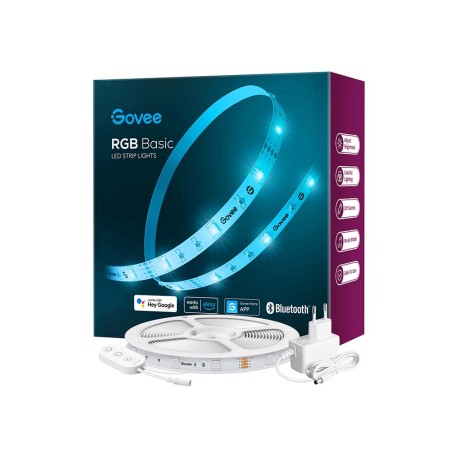 Govee RGB LED Stripe Basic Striscia LED intelligente Wi-Fi/Bluetooth (H618C3D1)