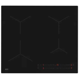AEG TO64IA0AIT serie 5000, cm. 60, 4 zone, Hob²Hood, Funzione Power, vetroceramica nero opaco, SaphirMatt
