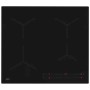 AEG TO64IA0AIT serie 5000, cm. 60, 4 zone, Hob²Hood, Funzione Power, vetroceramica nero opaco, SaphirMatt
