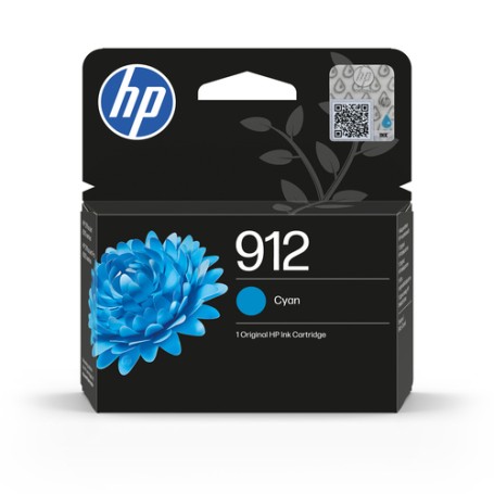HP Cartuccia di inchiostro ciano originale 912 (3YL77AE#LS1)
